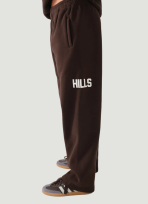 Donkerbruine straight-leg joggingbroek van Gated Community