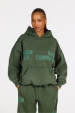 Hidden Hills Groene Hoodie en Joggingbroek